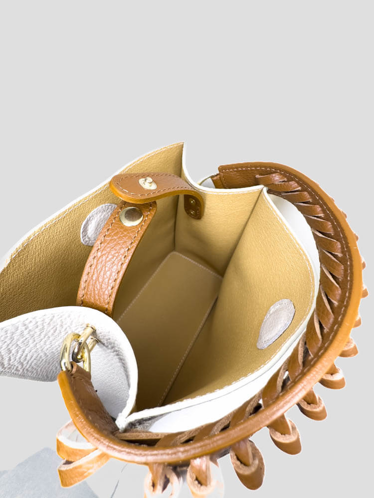 Bucket Bag Medium Braided Tassle