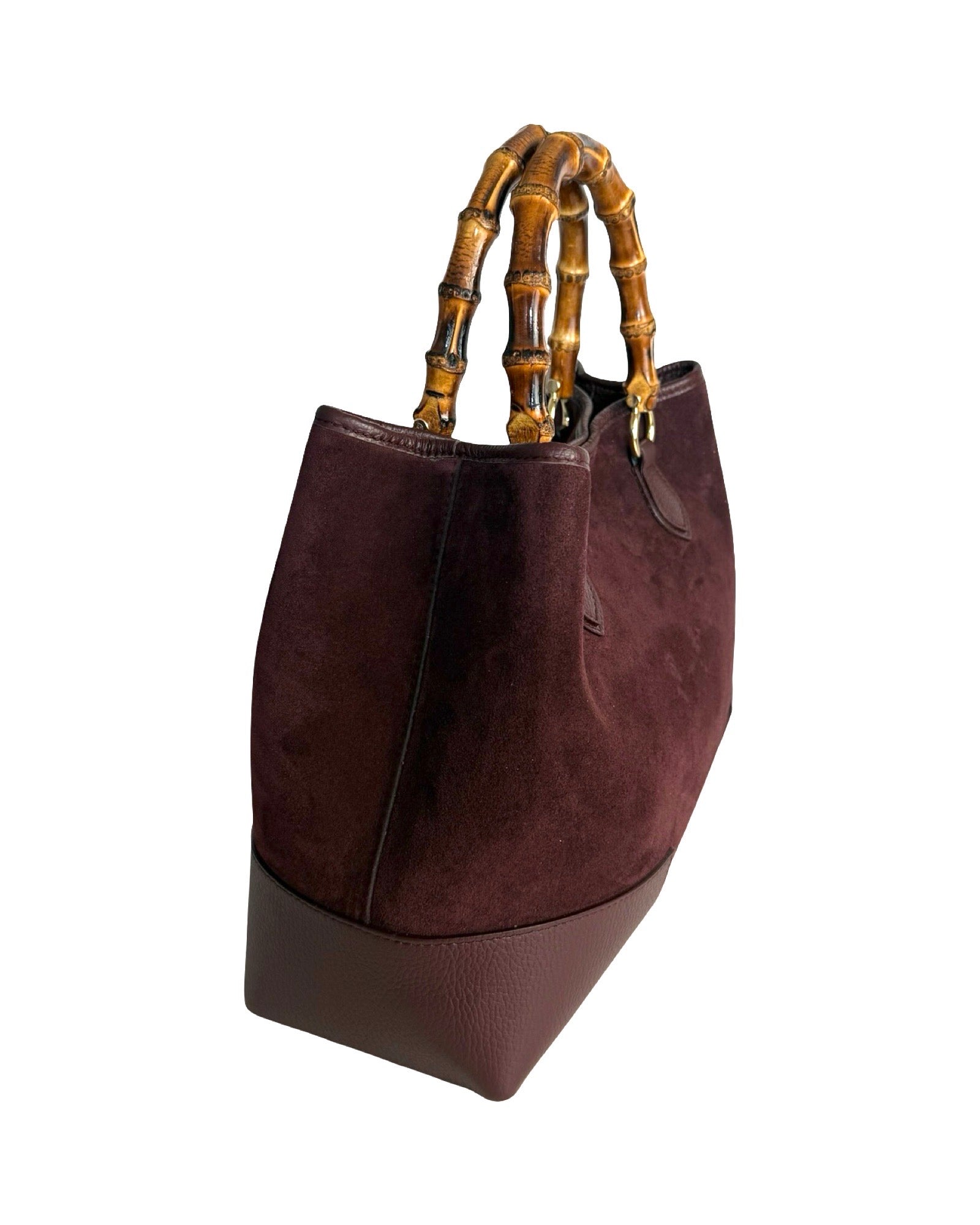 Bamboo Tote Suede