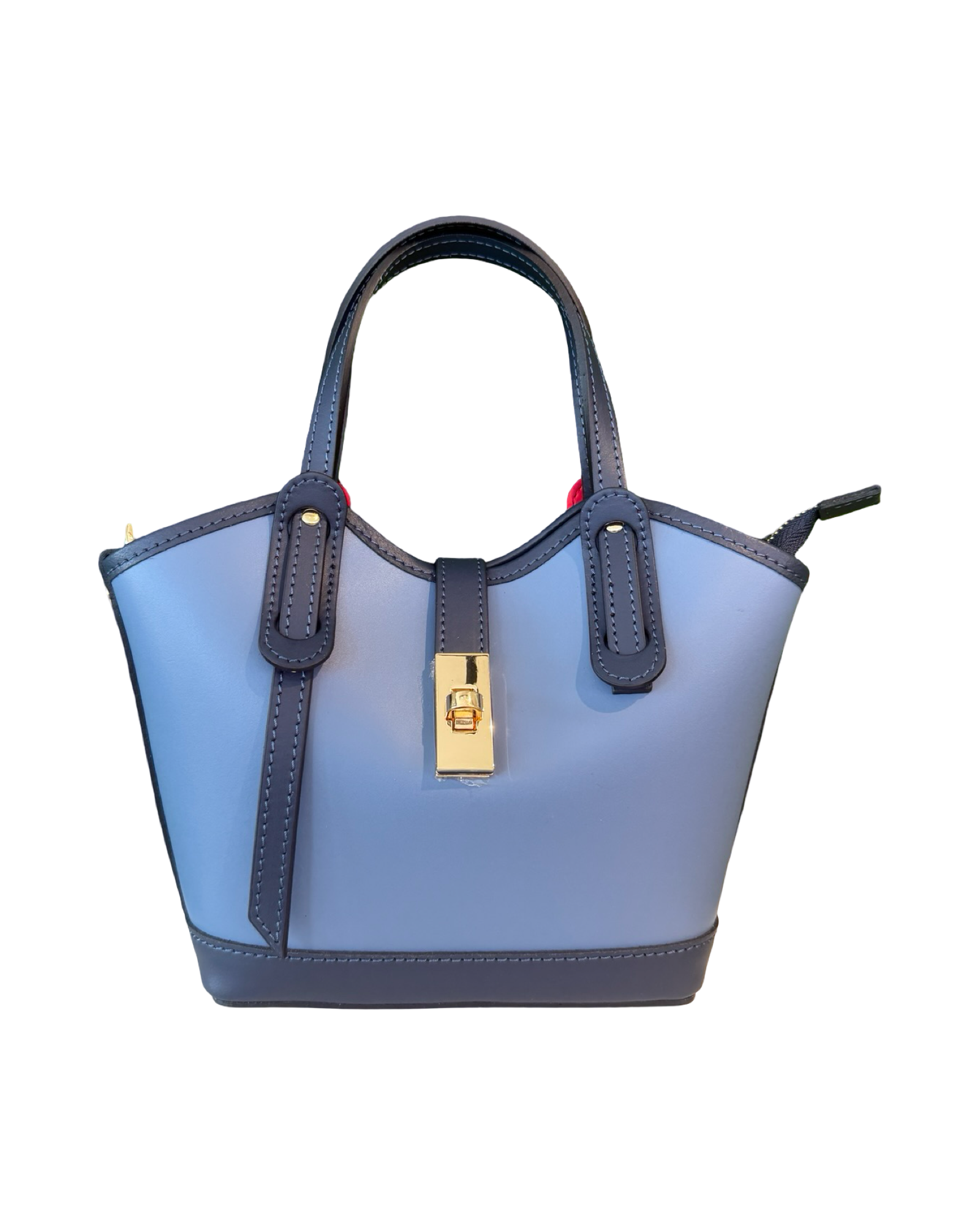 Compartment Bag Small Two-Tone