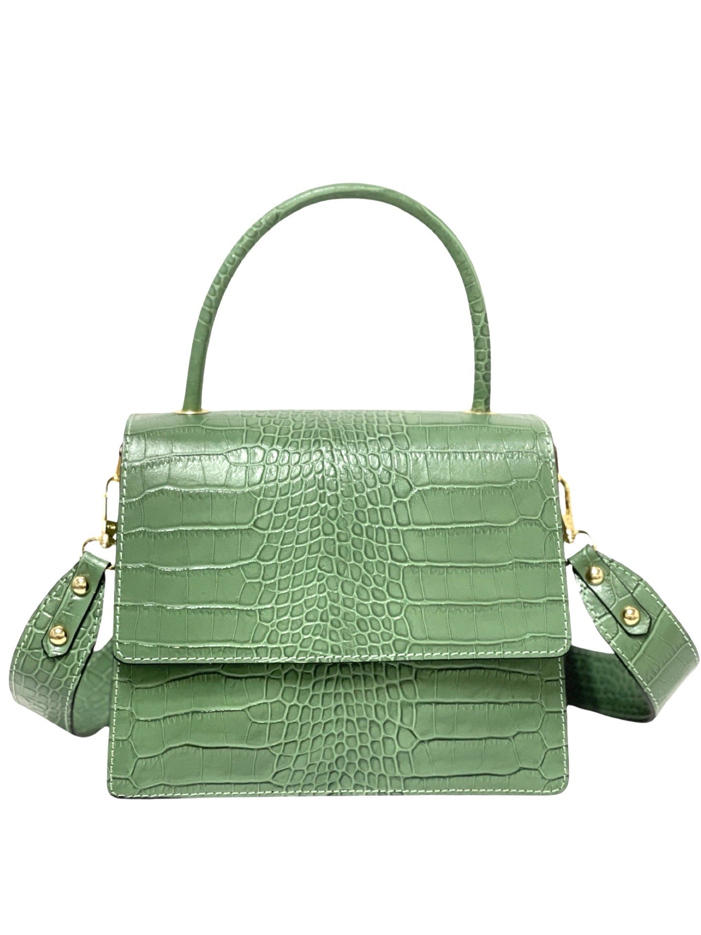Shoulder Bag Small Mock Croc