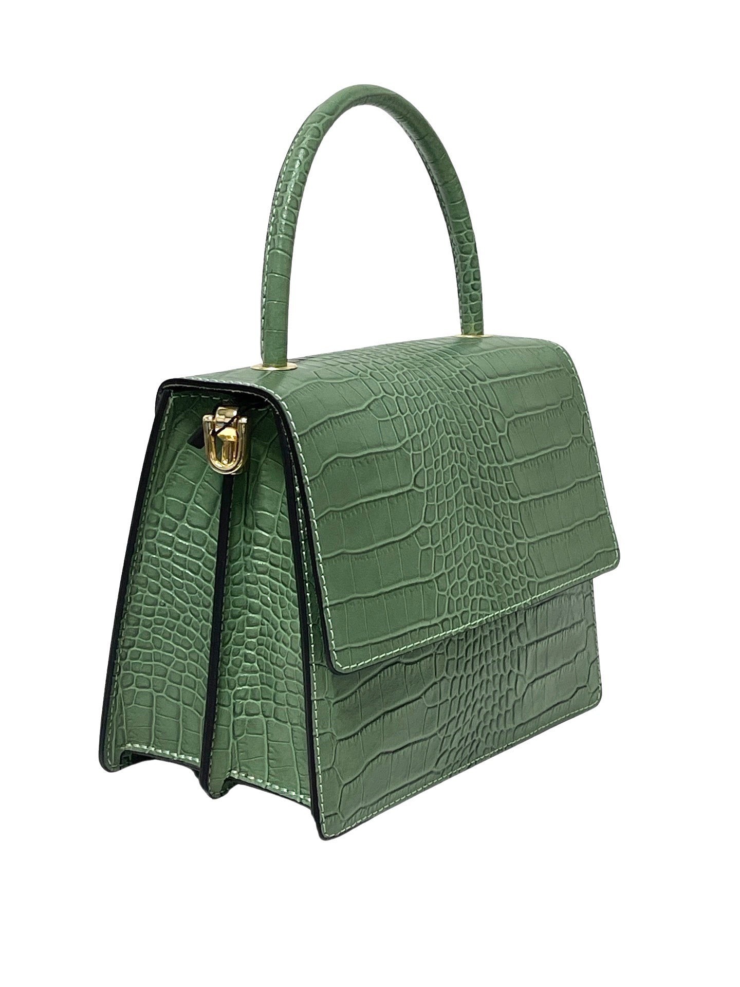 Shoulder Bag Small Mock Croc