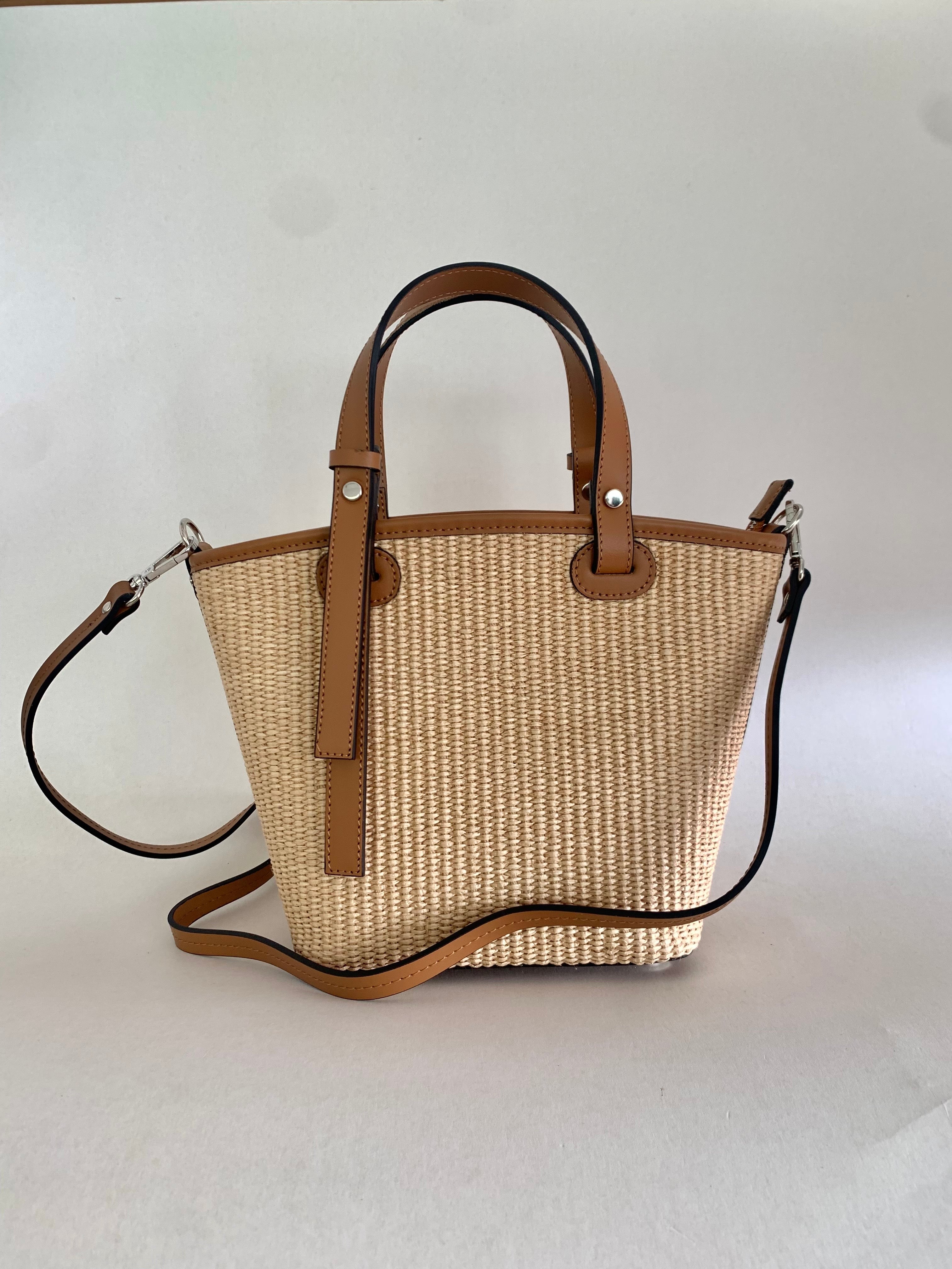Bucket Bag Medium Raffia