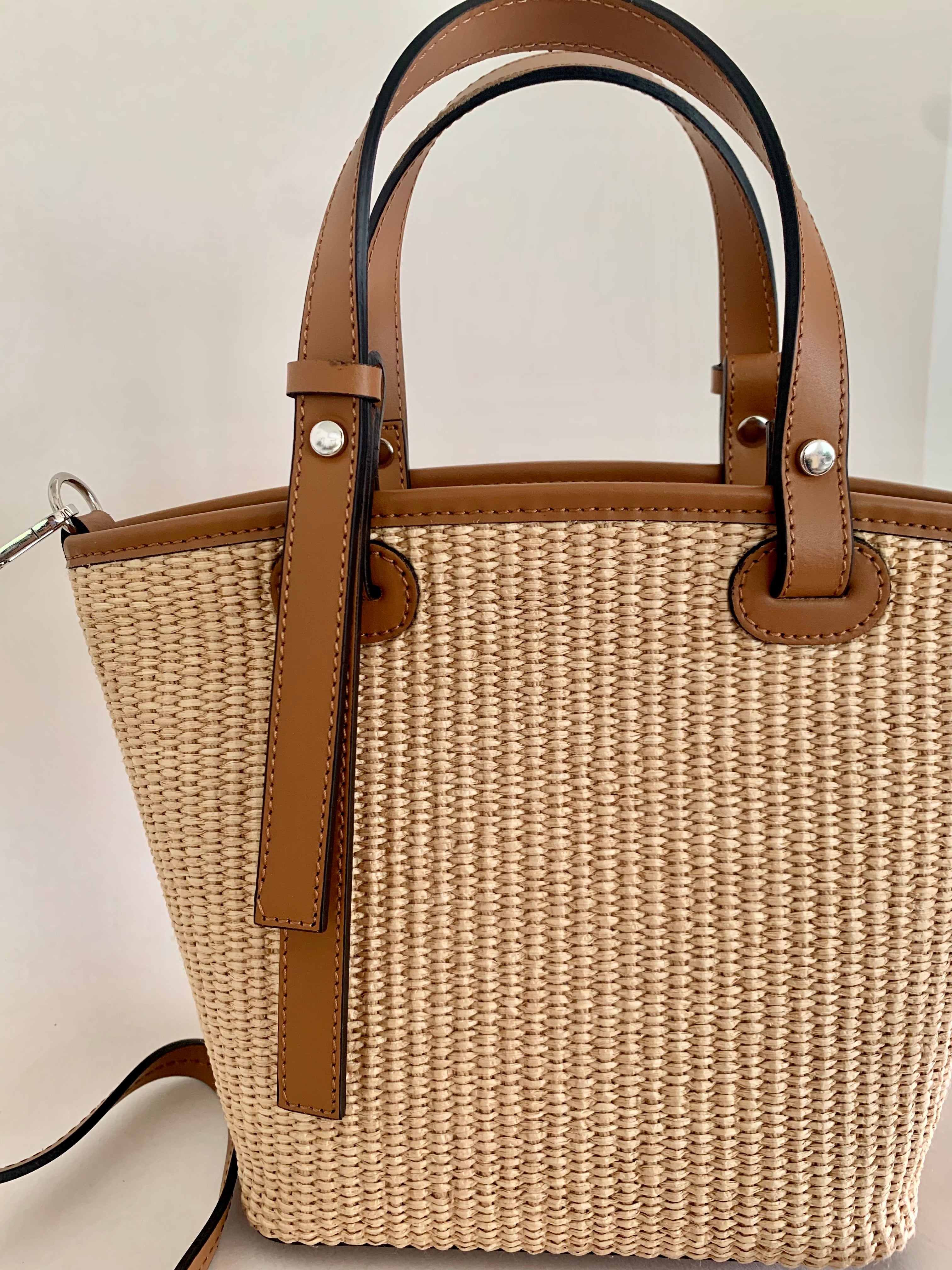 Bucket Bag Medium Raffia