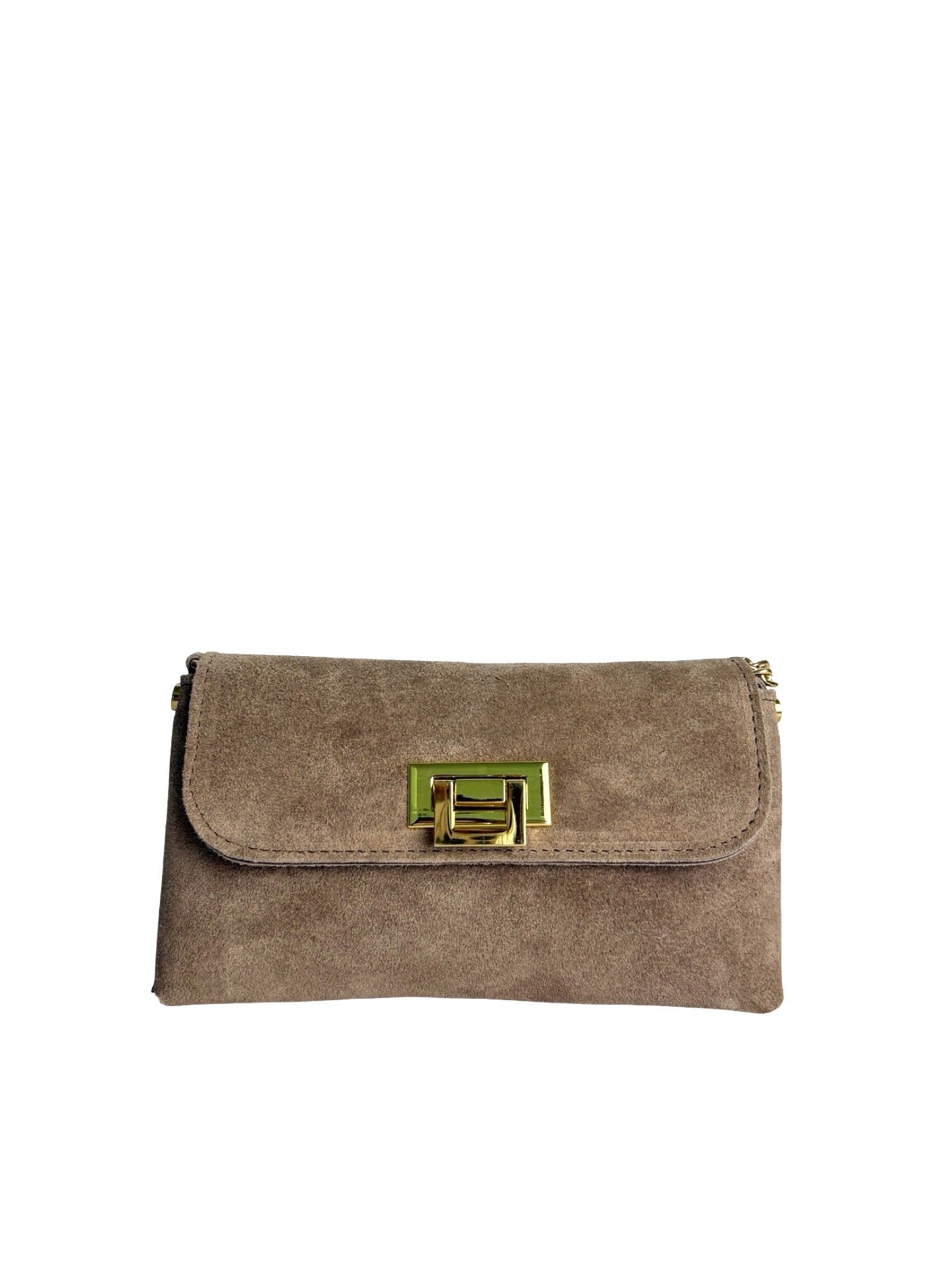 Suede Clutch