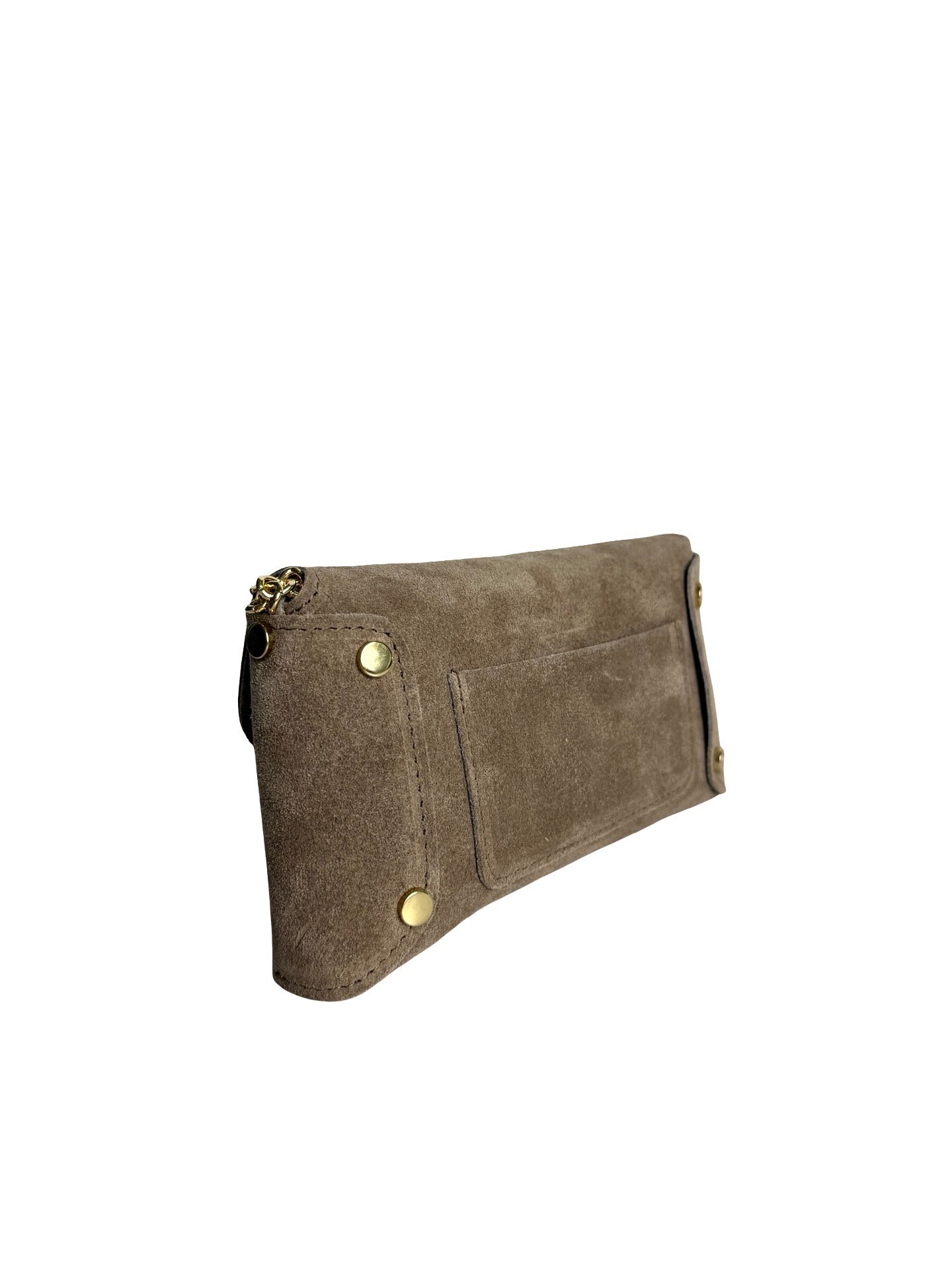 Suede Clutch