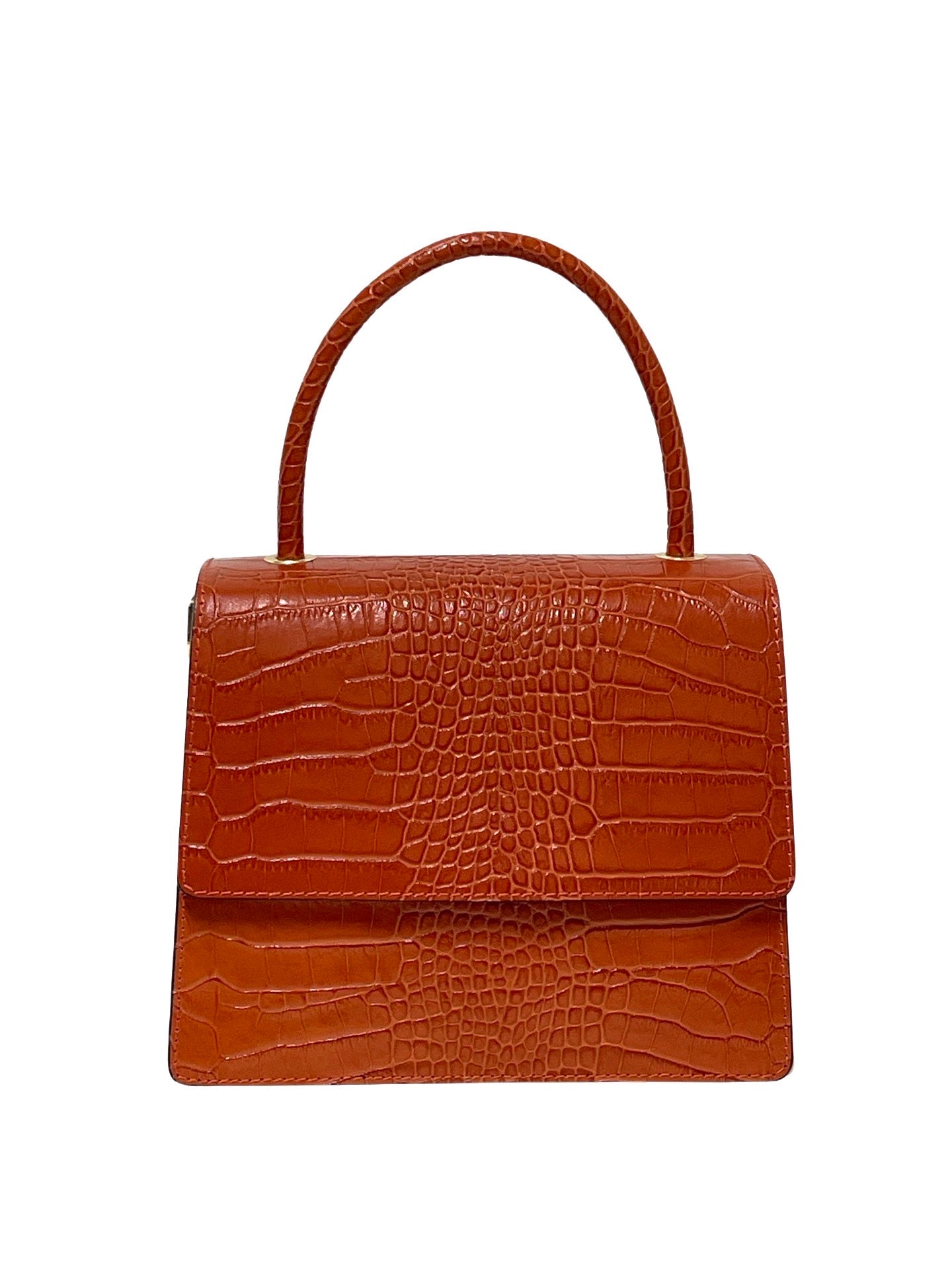 Shoulder Bag Small Mock Croc