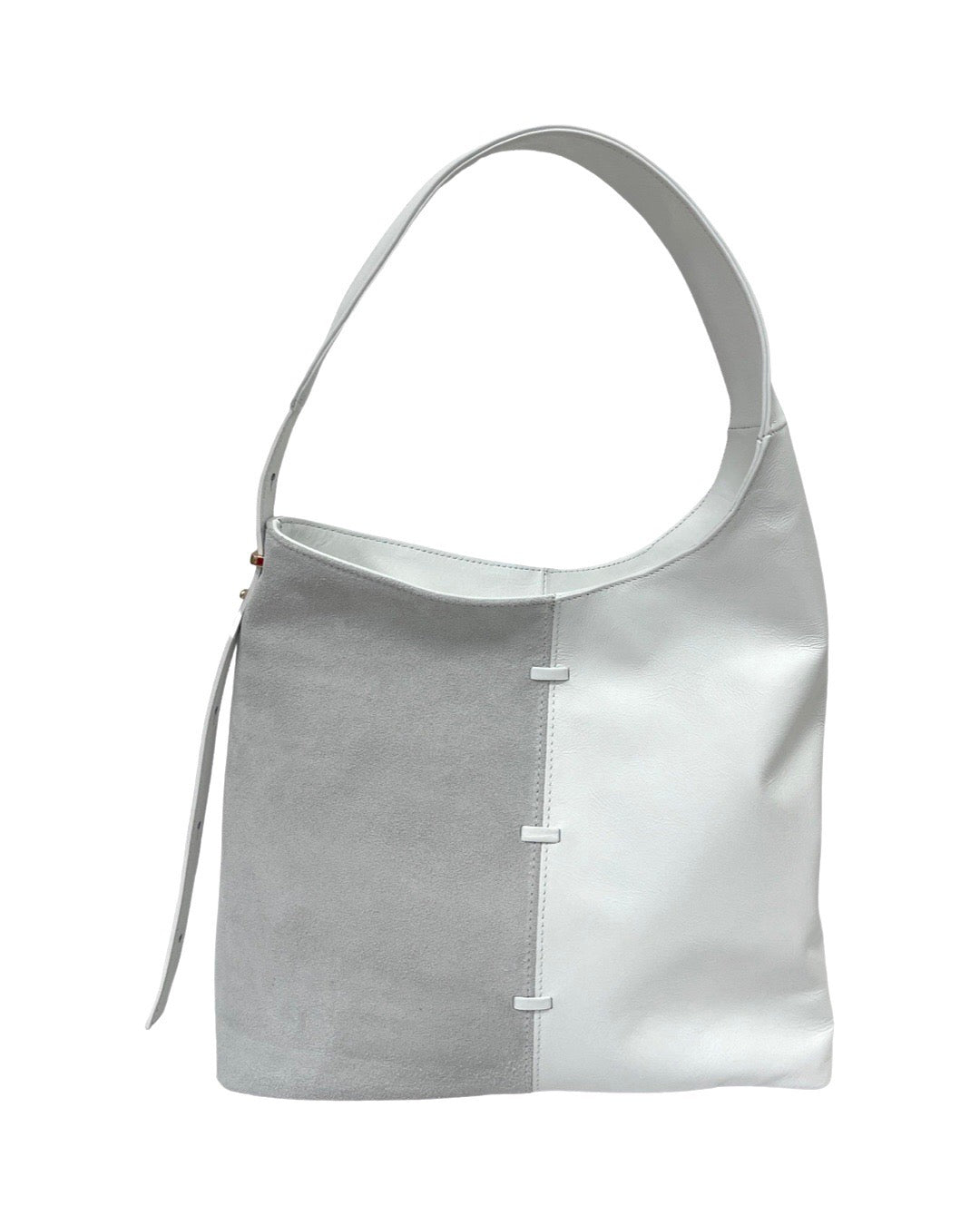 Shoulder Bag Medium Twin-Suede