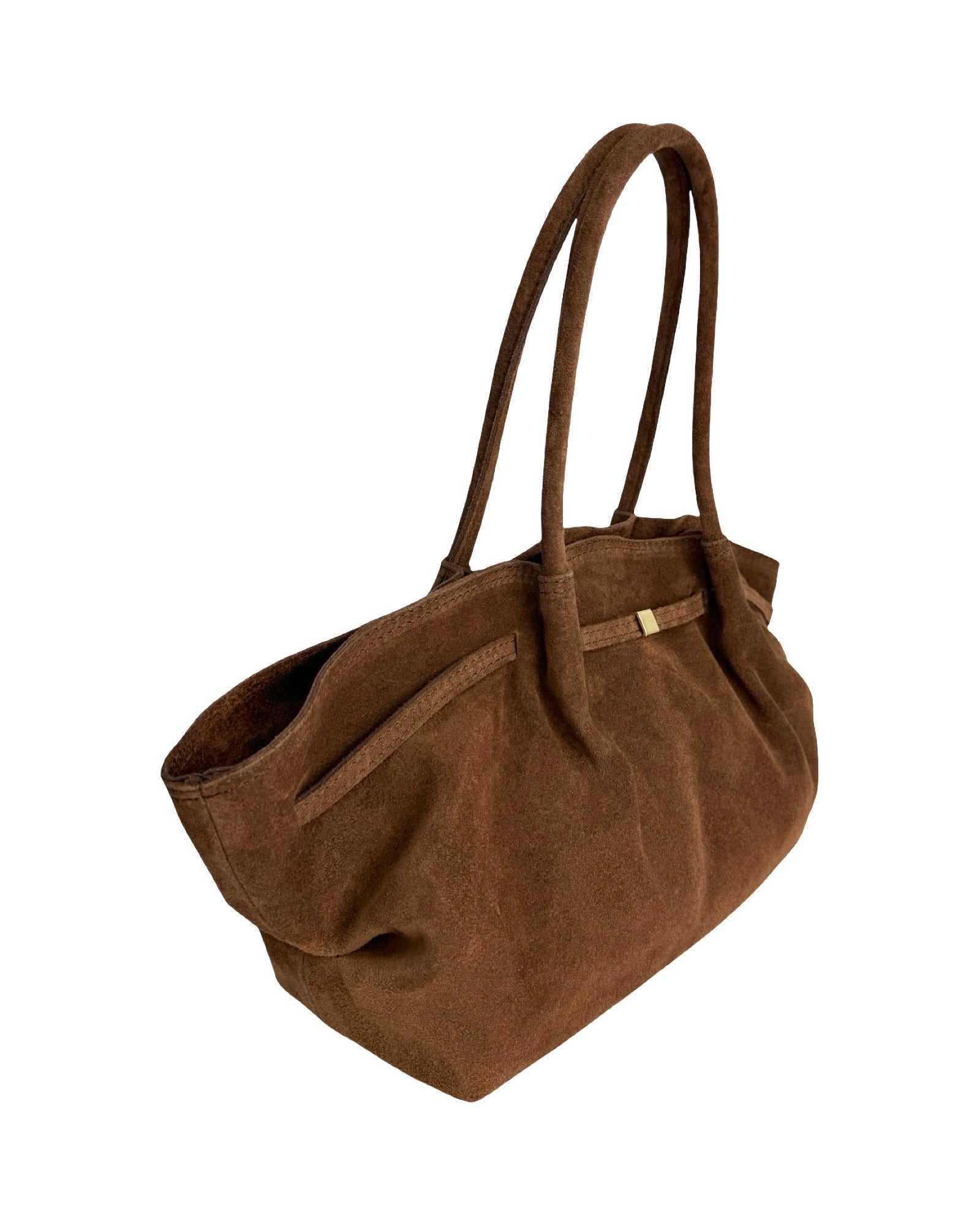 Shoulder Bag Large Napa Suede