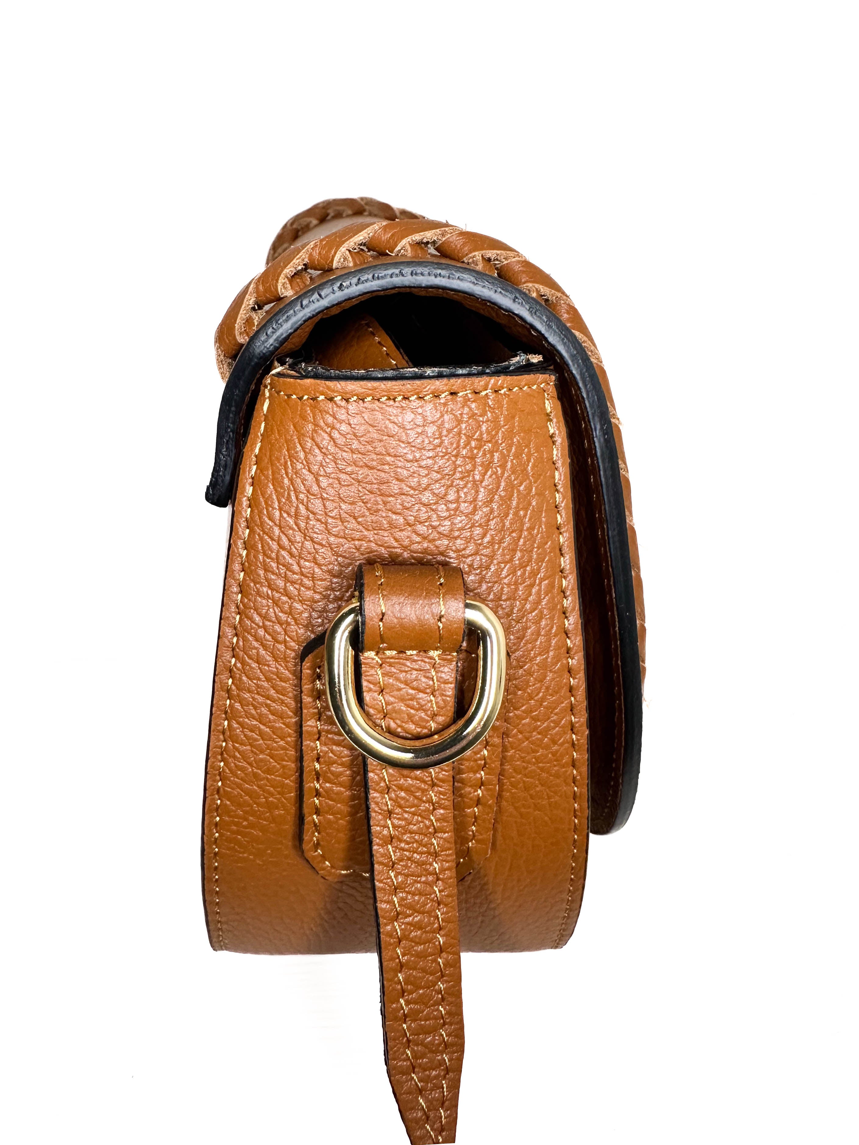 Saddle Bag Medium Braided