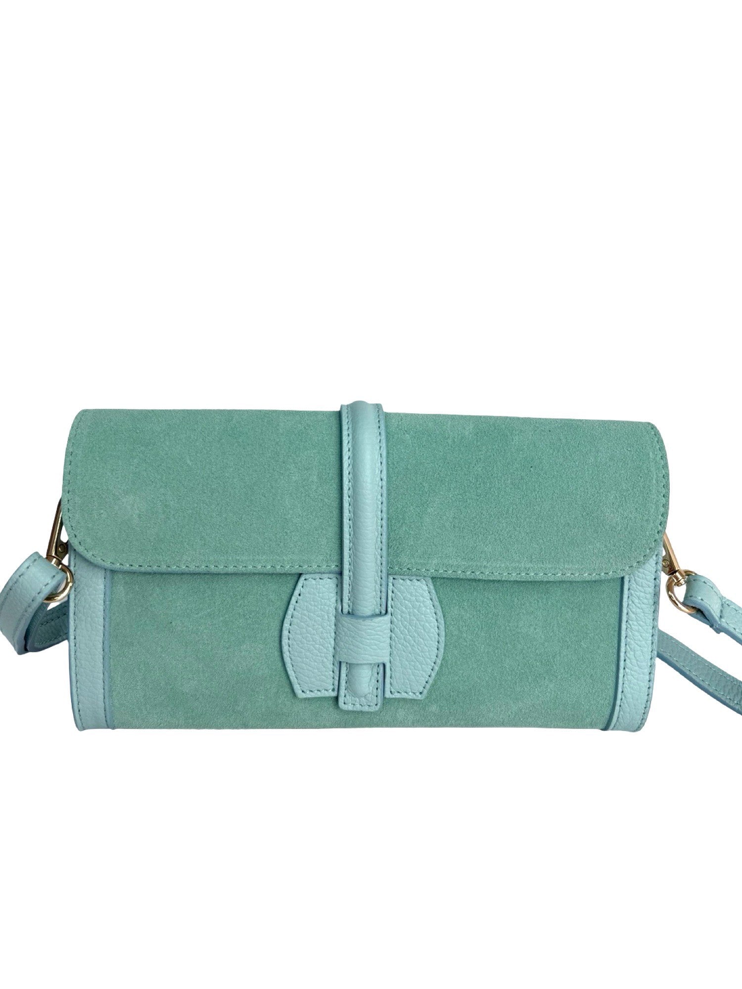 Suede Leather Clutch