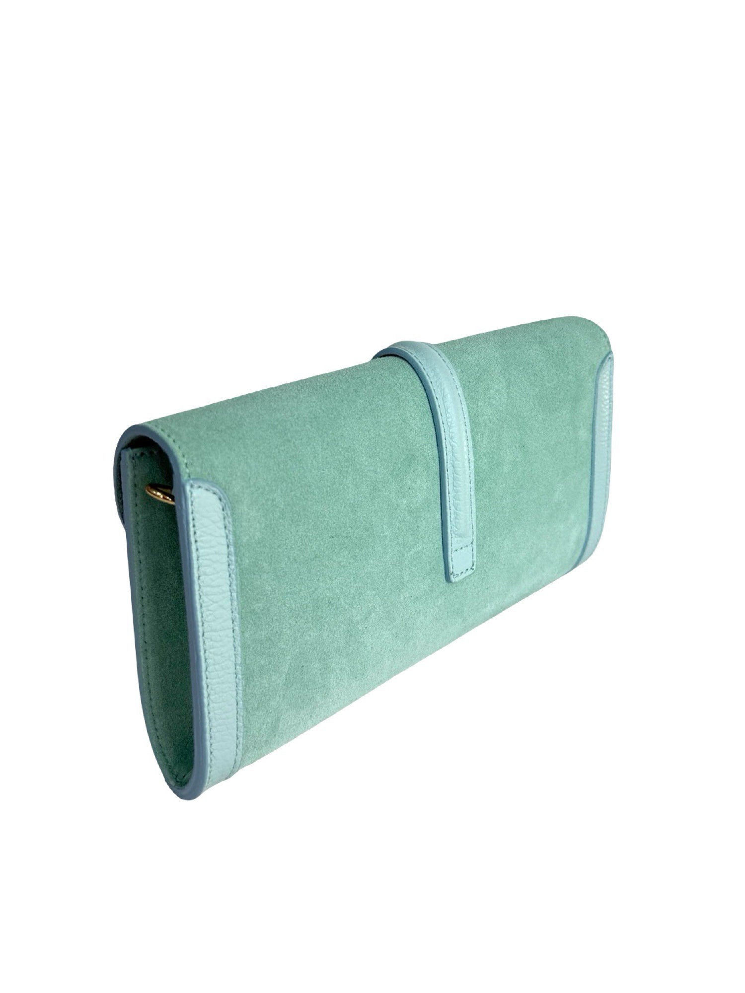 Suede Leather Clutch