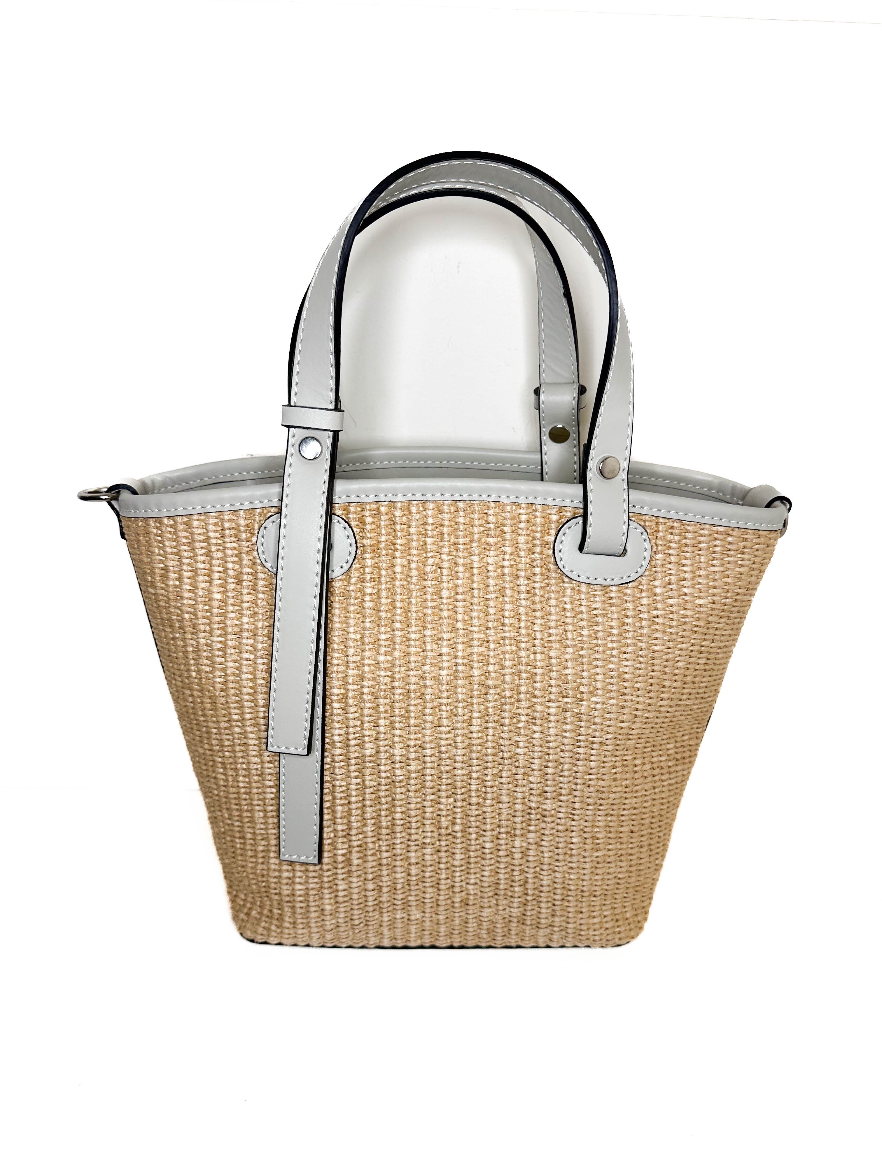 Bucket Bag Medium Raffia