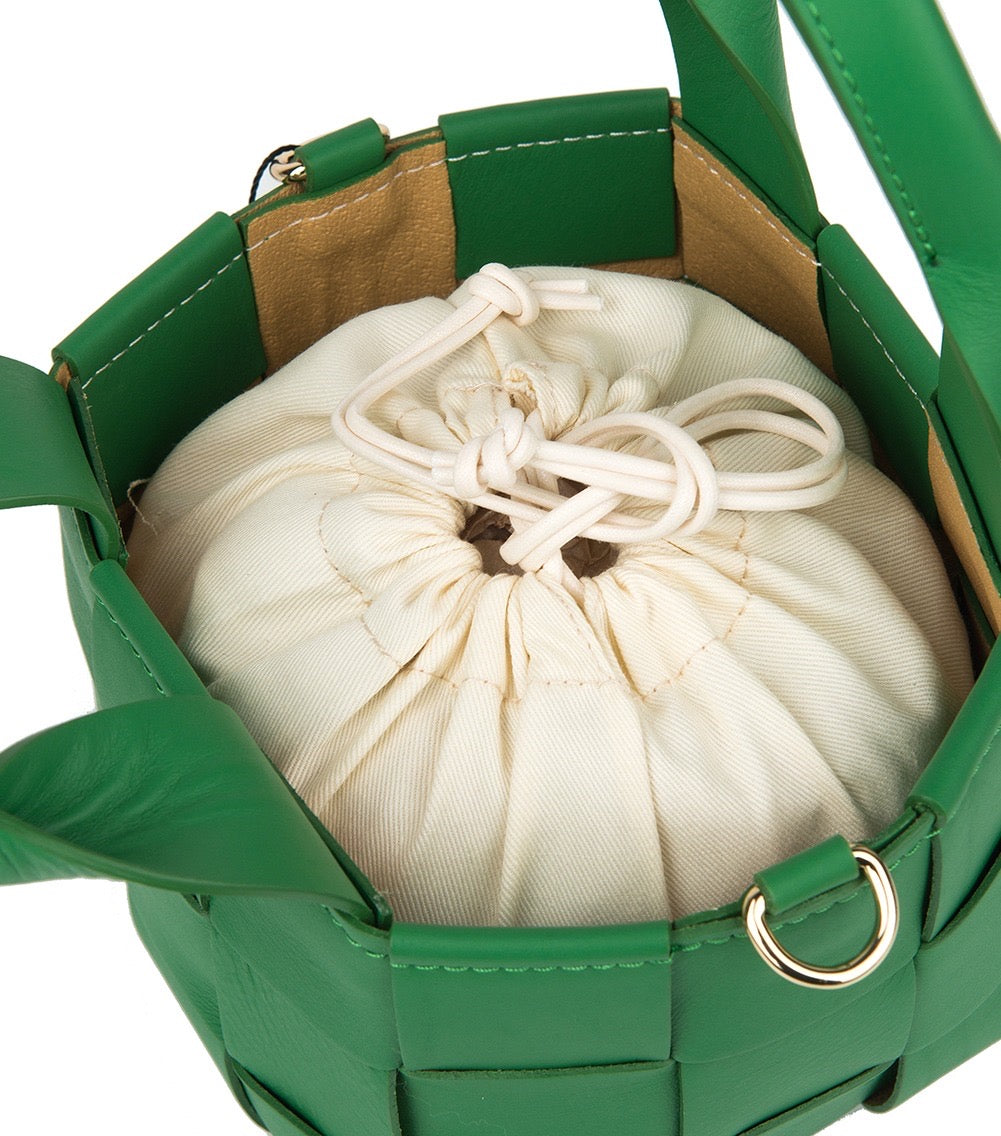 Bucket Bag Mini Woven