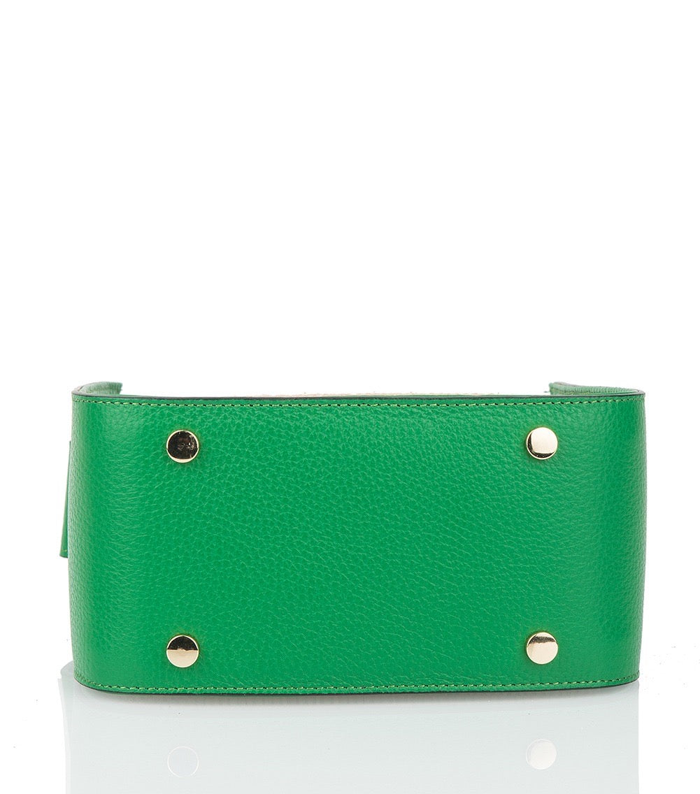 Small Raffia Square Bag