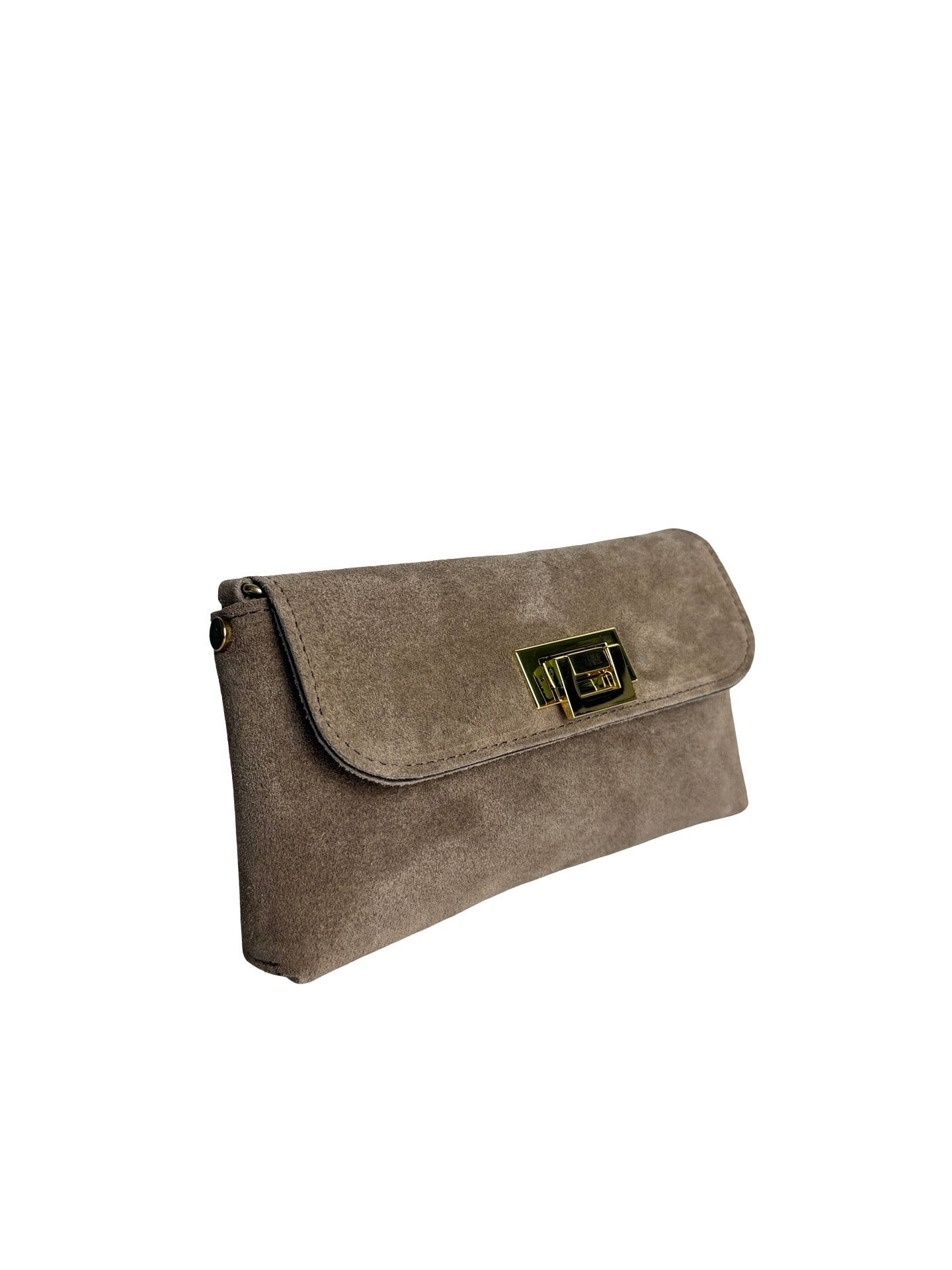 Suede Clutch