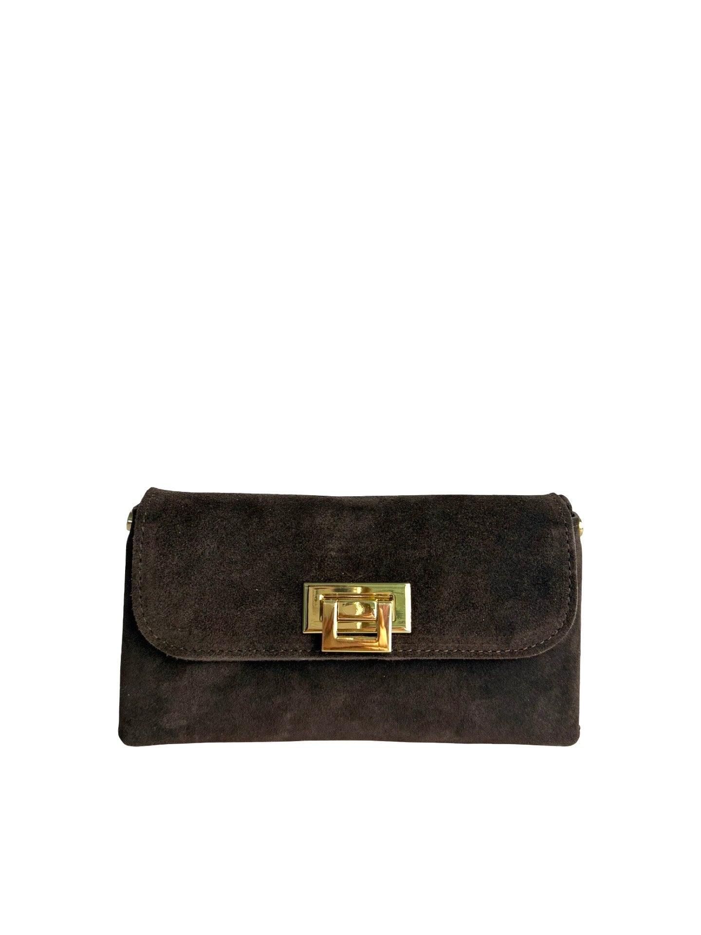 Suede Clutch