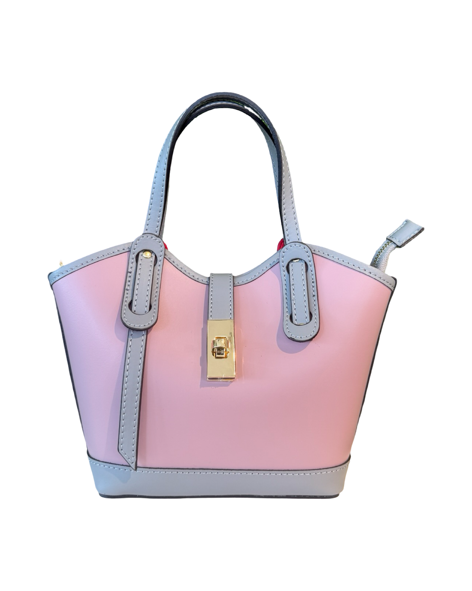 Compartment Bag Small Two-Tone