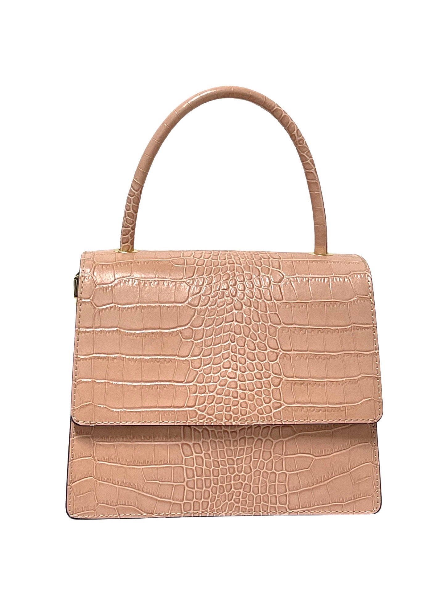Shoulder Bag Small Mock Croc