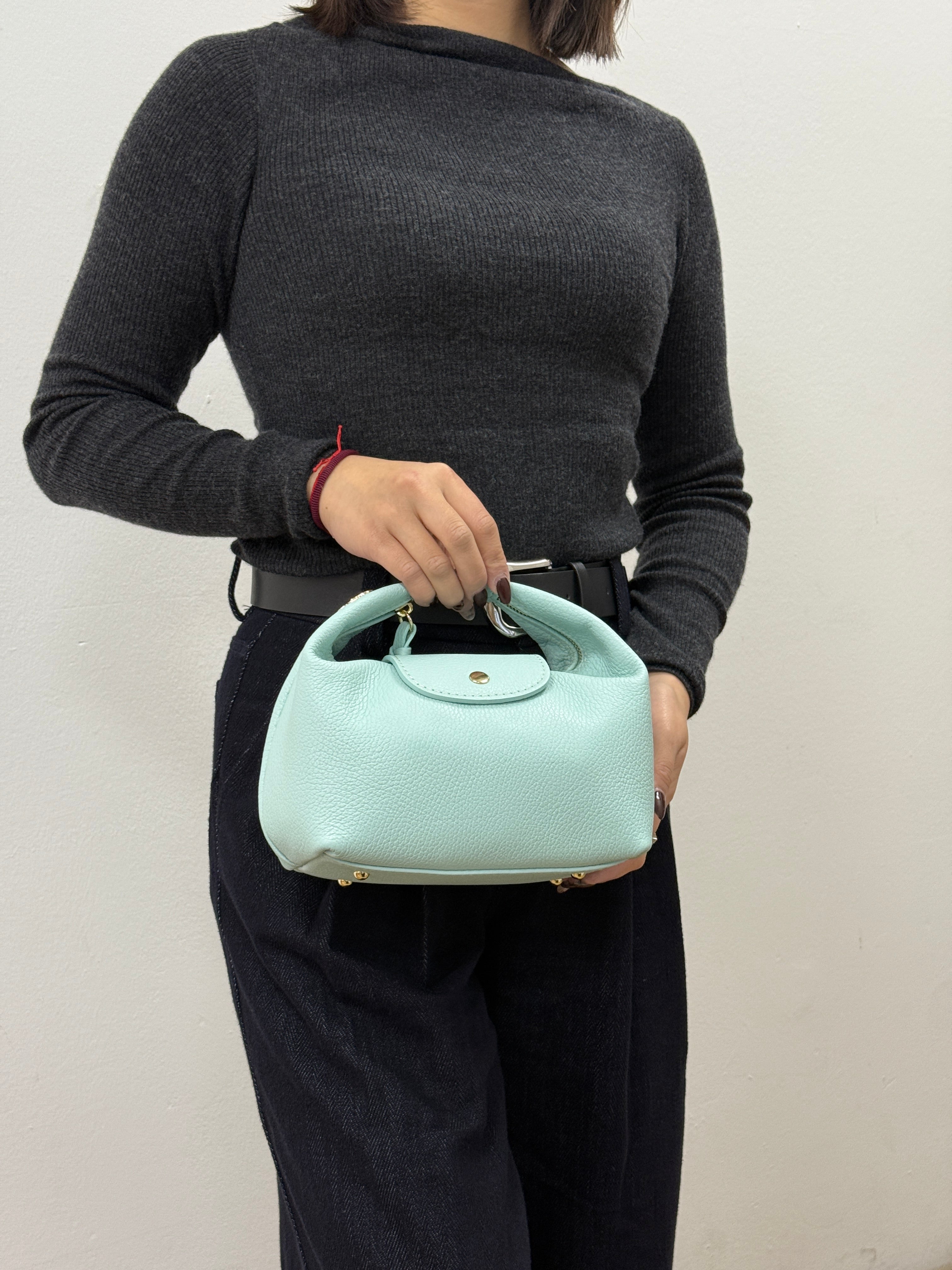 Slouchy Clutch Raffia