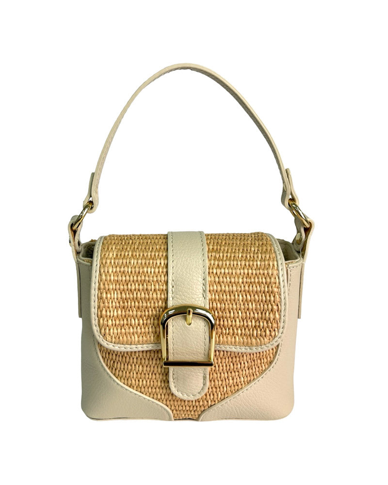 Raffia Leather Small