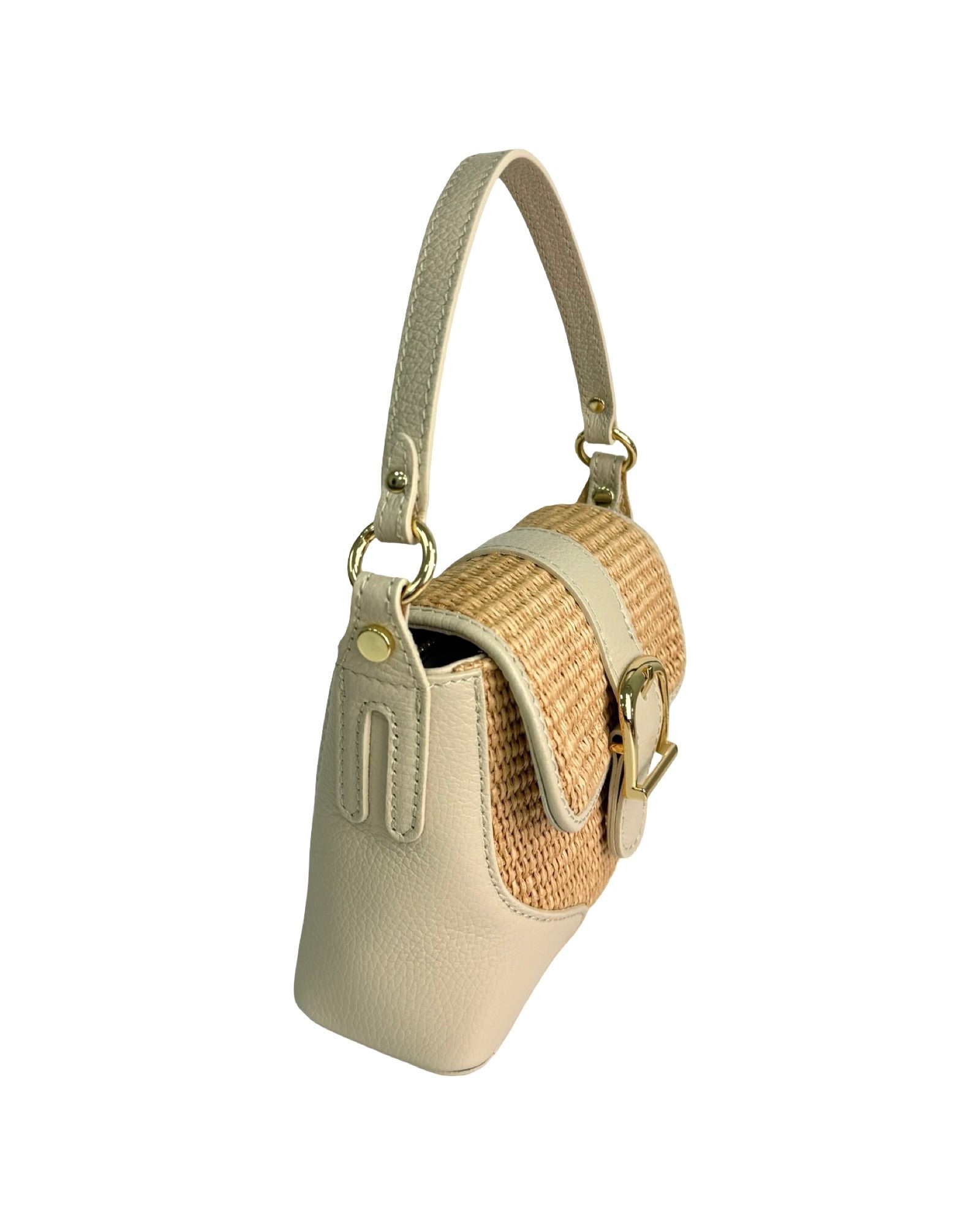 Raffia Leather Small