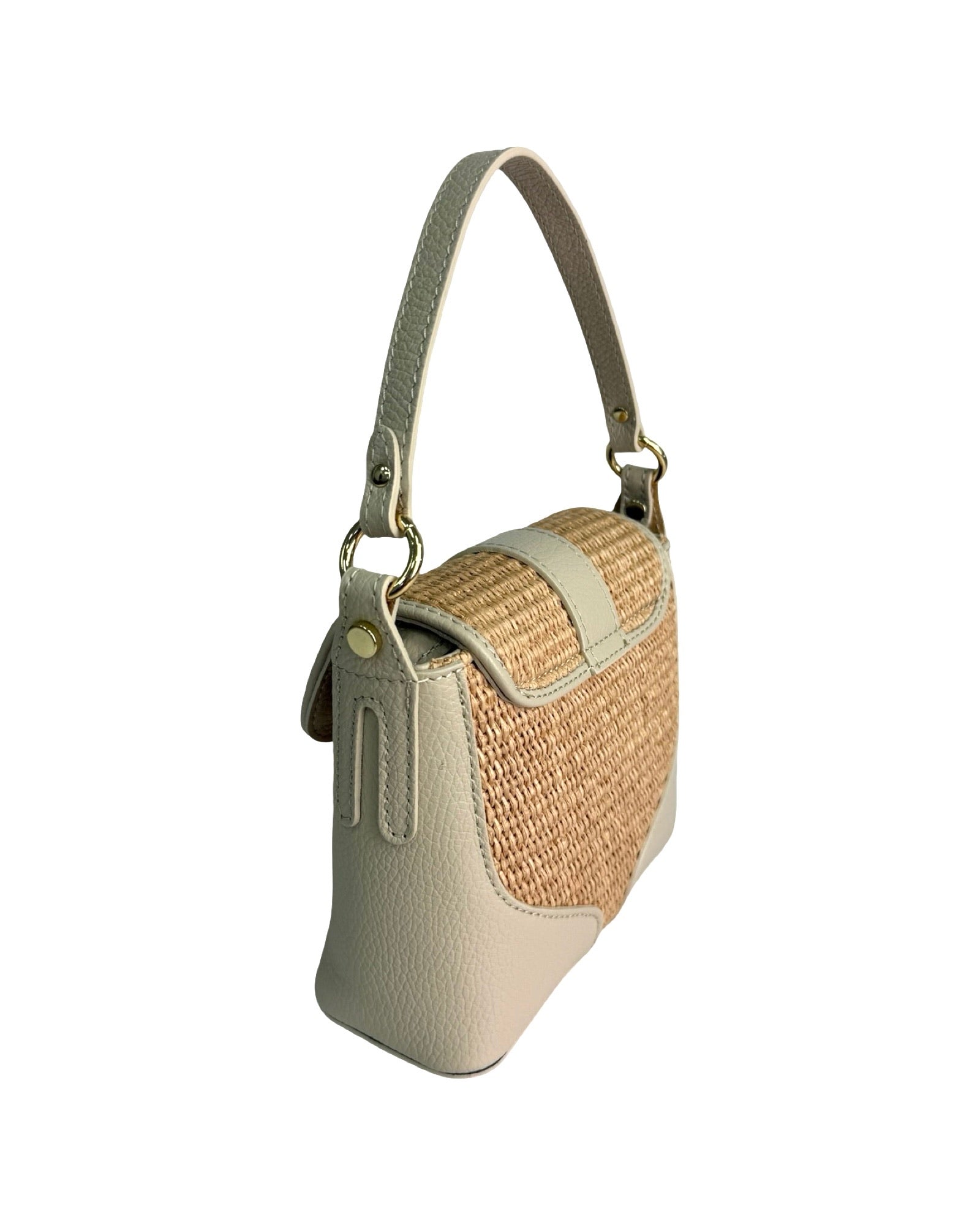Raffia Leather Small