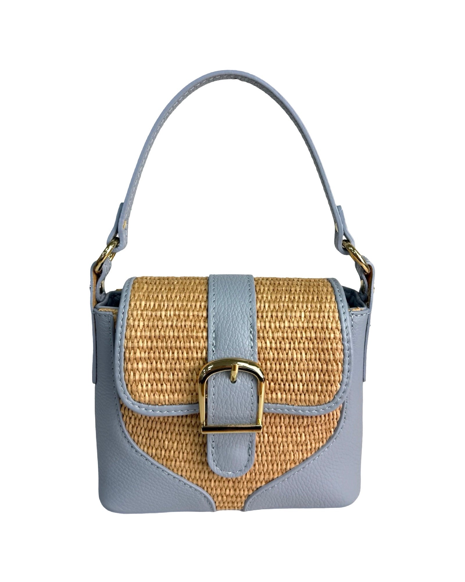 Raffia Leather Small