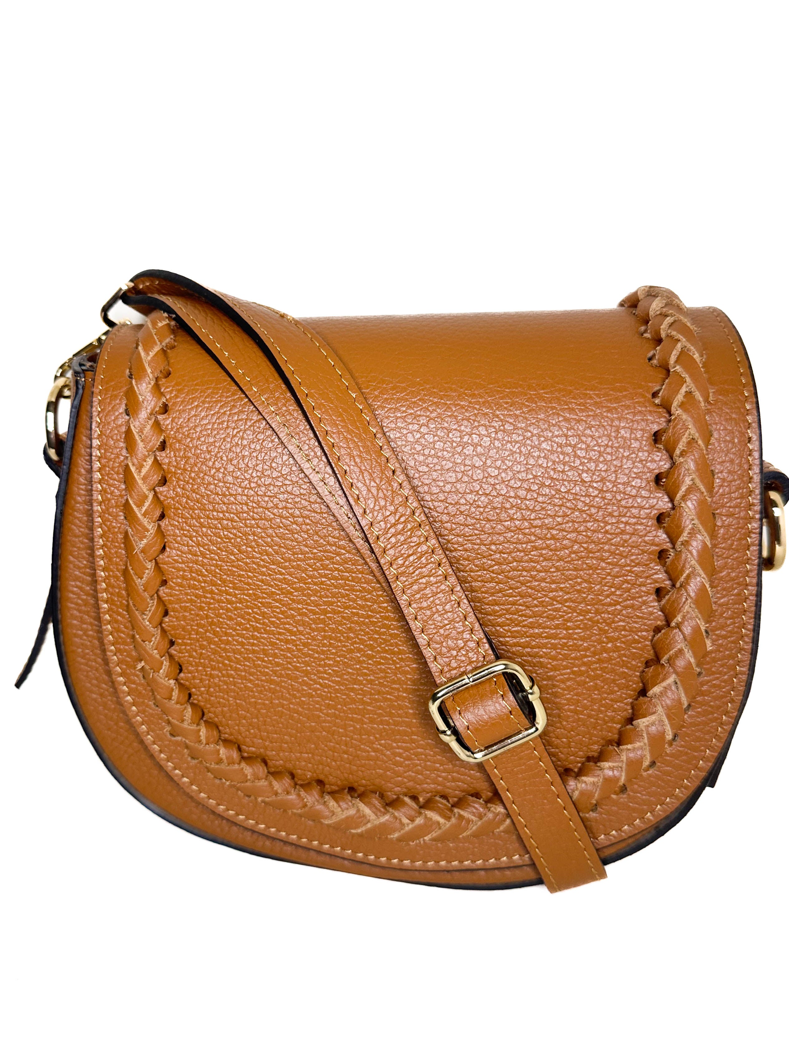 Saddle Bag Medium Braided