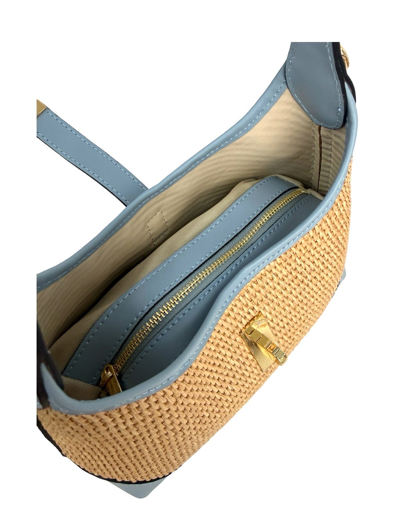 Shoulder Bag Medium Raffia